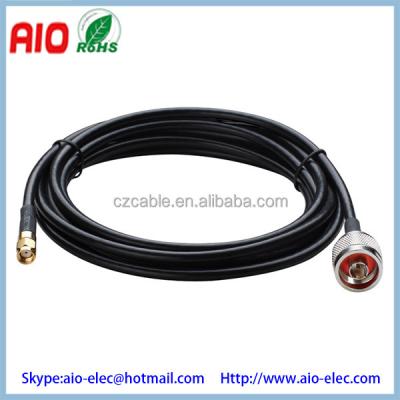 China RF Antenna N Male To RP-SMA Male Pigtail Cable For Male Antenna Type - 1 x RP-SMA Antenna Array Device 1 x N Male Connector for sale