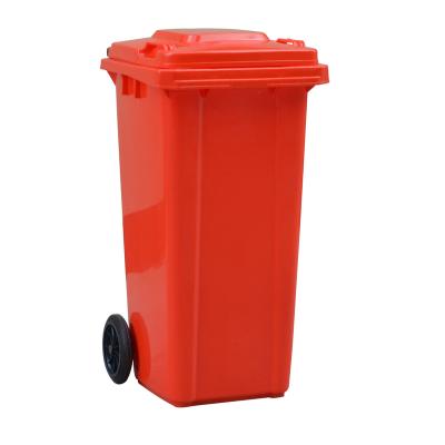 China Sustainable Hot Sale Classic Plastic Large Trash Bin Garbage Matching Bin In Public Places for sale