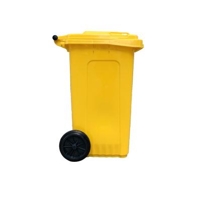 China Good Quality Customized Sustainable Plastic Trash Can Kitchen Foot Operated Commercial Trash Can With Lid for sale