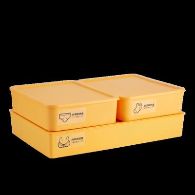 China Manufacturer Viable Wholesale Plastic Storage Box Dustproof Household PP Storage Box for sale