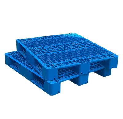 China China Factory Sale Single Faced Grid Pallet Export Quality HDPE Grid Three Runners Plastic Pallet for sale