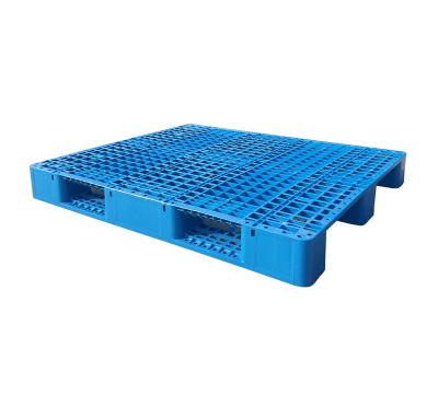 China Good Quality Good Quality Wholesale Waterproof HDPE Pallet Grid Three Runners Single Faced Plastic Pallet for sale