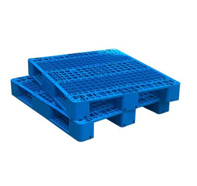 China Factory Wholesale Cheap HDPE Design Grid Three Runners Single Faced Plastic Grid Pallet Transfer Pallet for sale