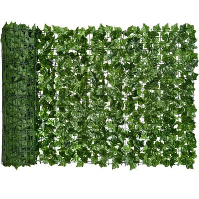 China Decor 0.5x3m Ivy Privacy Fence Screen Artificial Hedges Fence and Faux Artificial Ivy Vine Leaf Decoration for Decor Outdoor Garden for sale