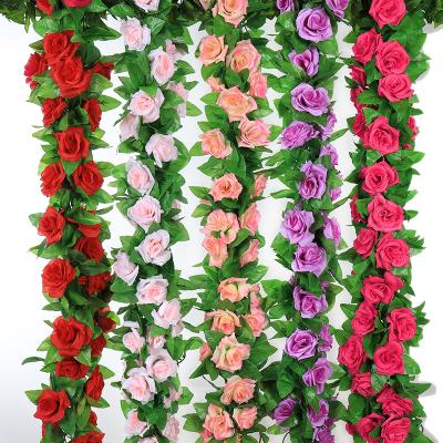 China 2Pcs Durable Artificial Flowers String Silk Rose High Simulation Low Price Sale Ours Preserved One Rose Fake Wedding Decoration for sale