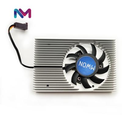 China Mwon Factory VGA Radiator Cooler Computer Case Cooling Fin Graphics Card Cooler Aluminum Extrusion Heatsink for sale