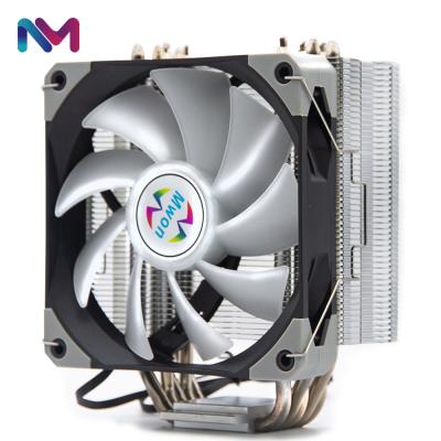 China Computer case MWON 5 heatpipe MW-T120-05-01B cooler amd cpu fans inter cpu air cooler for sale