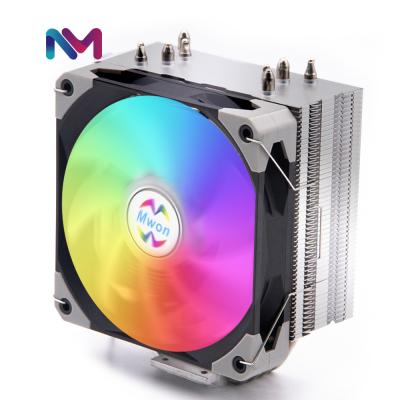 China Computer Case PC and AMD Inter Compatible Computer Case PC 4 Heatpipe CPU Cooler Master Argb 120*120*25 DC Fan Heatsinks Cooler treatment for sale