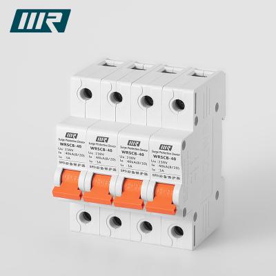 China UL94 V-0 WRDZ Surge Protection Device Power SCB SPD Protector for sale