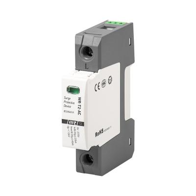 China UL94 V-0 T2 Network SPD Single Phase 20kA 40kA 1P Telephone Line Surge Protection for sale