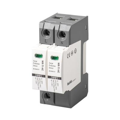 China UL94 V-0 Two Phase Home Power 15KA/50KA Smart SPD Surge Protective Device for sale