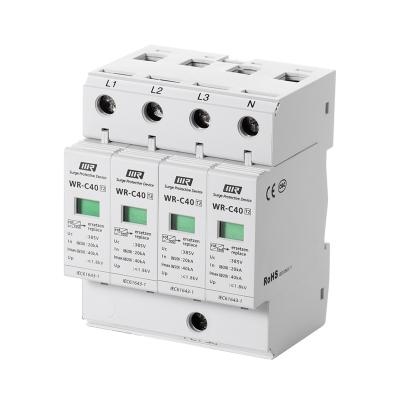 China UL94 V-0 20kA 275V 40kA SPD Surge Protector for sale