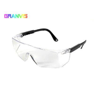 China Single Impact Customized PC Glass Eye Glass Safety Design Adjustable Temple Length for sale