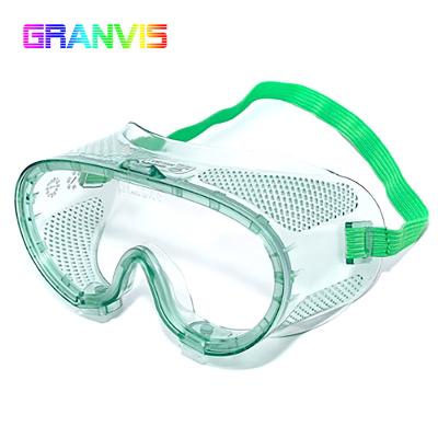 China PC Impact Resistant Lens High Impact PC Lens With Safety Coating Anti-fog Industrial And Lab Used Goggles for sale