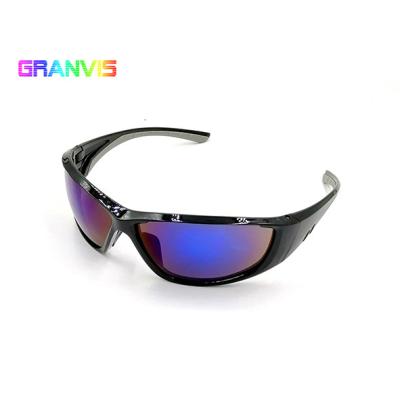 China Custom Polarized Sports Sunglasses Lenses With Non Slip Nose Pads Sports Eyewear for sale