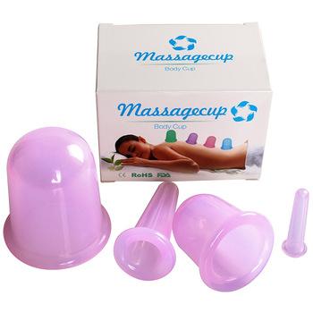 China Glass Cupping Set Cupping Cupping Cupping Vacuum Cup 4 Anti Cellulite Massager Suction Cup Vacuum Body Massage Cup Silicone Facial Cups Silicone for sale