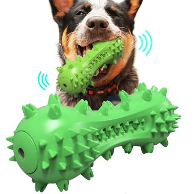 China 2020 New Arrival Custom Logo Dog Training Toy Squeaky Dog Chew Viable Toy Pet Interactive Toy for sale