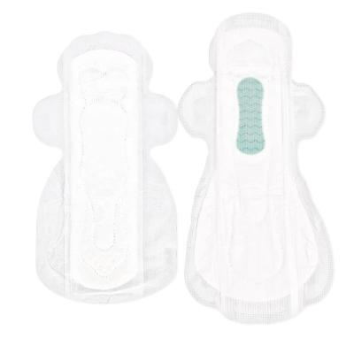 China Breathable Biodegradable And Compostable Overnight Sanitary Napkins With Top Layer Corn And Bamboo Fiber Sanitary Pads for sale