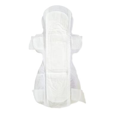 China Factory direct sale 350mm biodegradable breathable with bamboo fiber sanitary napkin pads for sale