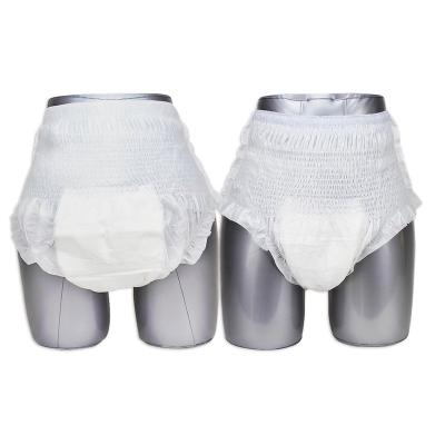 China High Absorbency Printed Organic Adult Pull Up Diapers Older Pants Disposable Diaper For Man And Woman for sale