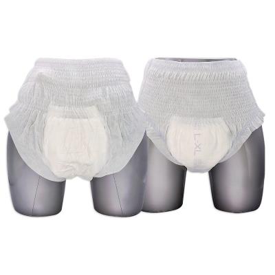 China OEM Disposable Incontinence Printed Adult Push Up Diaper Pants Custom Ultra Thick For Senior Bulk for sale