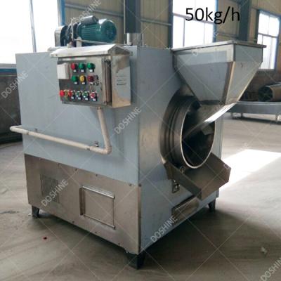 China Automatic Temperature Control Hot Sale Buckwheat Processing Equipment Peanut Roaster Beans Roasting Machine Price for sale