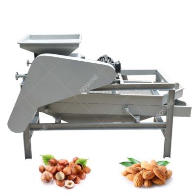 China Easy Operation Cheapest Price High Efficiency Hazelnut Almond Sheller Biscuit Cracking Almond Shelling Machine for sale