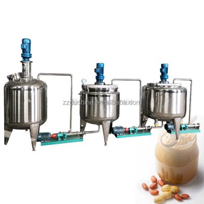 China High Efficiency Small Scale Easy Operation Peanut Butter Making Machine Peanut Butter Production Line for sale