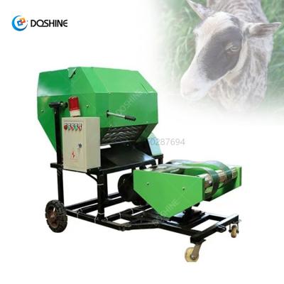 China High efficiency low cost farm use corn silage round baler machine cattle hay feed hot sale wrapping machine for sale