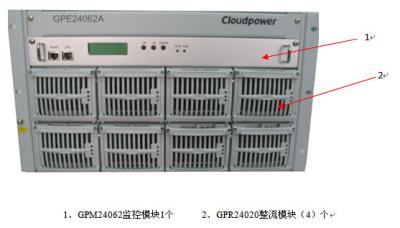 China 240VDC UPS High Power Energy Storage Inverter For Satellite Communications for sale