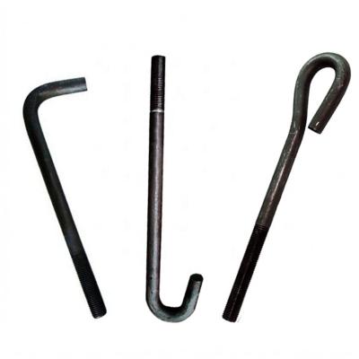 China General Industry Construction Accessories Included Parts L Type Bolt Base Concrete Anchor Bolt for sale