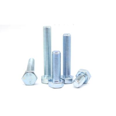 China DIN 933 Healthcare Carbon Steel Galvanized Hex Bolt Grade 4.8-12.9 Bolts for sale