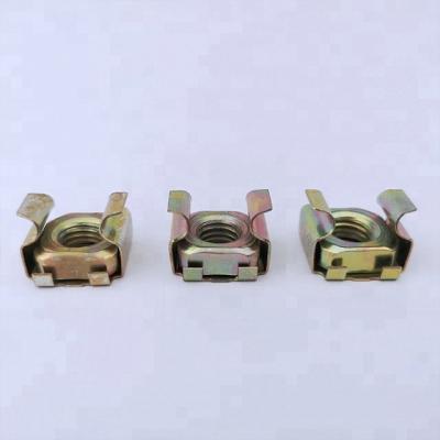 China Standard Equipment Cabinet DIN Brass Galvanized Stainless Steel Square M12 Weld Cage Nut Tool for sale