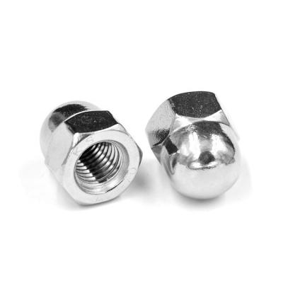 China DIN 1587 Stainless Steel 304 Hexagon A2 Domed Cap Nut for sale