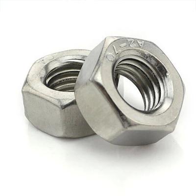 China DIN 934 GB 6170 Water Treatment Stainless Steel 304 316 A2 A4 Hex Nut for sale