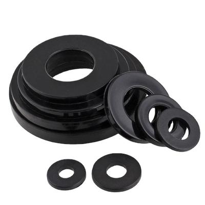 China Matt Black Plastic Nylon DIN125 Flat Washer for sale