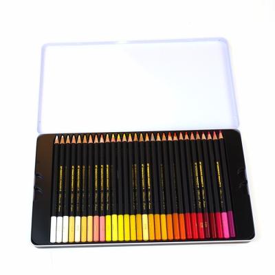 China Premium Quality 72 Color Drawing Pencil with Tin Box Pencil Color Set for Watercolor Painting for sale