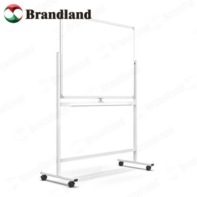 China Steel Sheet/Porcelain Painted Steel Sheet Factory Direct Sales Magnetic Mobile Classroom Whiteboard Double Sided Magnetic White Board With Stand School Teaching Writing Board for sale