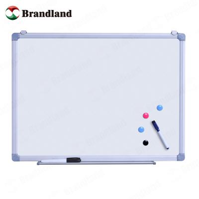 China Brandland Office Size Painted Custom Sliver Enamel Sheet/Porcelain Steel Magnetic Dry Erase Whiteboard for sale