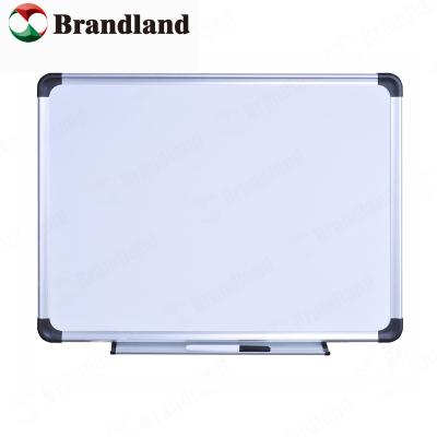 China Brandland Enamel Steel Sheet/Porcelain Steel Sheet Painted School/Office Magnetic Dry Erase Whiteboard Custom Size Sliver for sale