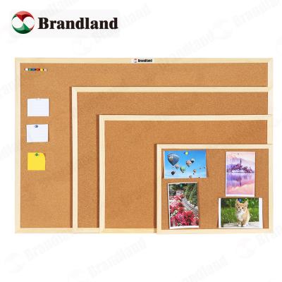 China Notice High Quality Sleek Modern Cork Memo Board Wholesale Custom Bulletin for sale