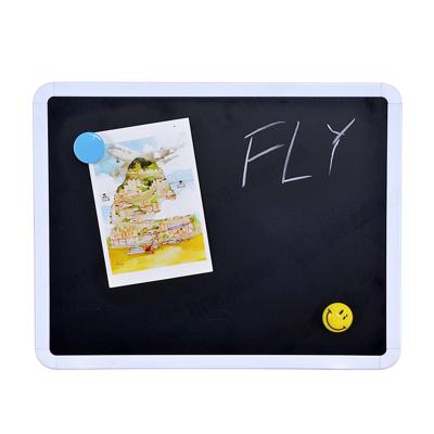 China DRAWING BOARD Using Chalk Plastic Magnetic Blackboard Frame White Plastic Frame for sale