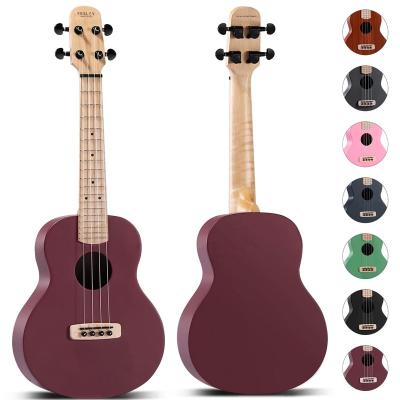 China 30 Days Ukulele Concert Music Office Custom 23 Inch Bass Ukulele With All Solid Electric Ukulele Guitar OEM ODM China Manufacturers for sale