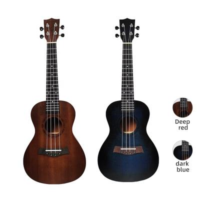 China Mahogany Desktop 30 / 60 - Day Pay Ukulele Soprano 21 / 23 Inch All Solid China OEM ODM Co-Brand Ukulele Ukulele Wholesale Custom Painted for sale