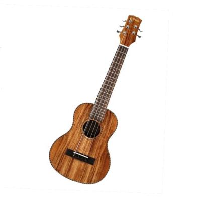 China Office Acacia 30 Days Pay Tenor Ukulele 26 Inch Solid Body Matte Polish 5 String Aquila Mahogany Ukulele Bass Custom ODM OEM for sale