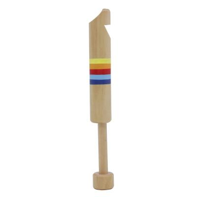 China Adult and Children Music Lovers Office Salary Colored Children Small Wooden Flute Music Learning Whistling Instrumentos Orff OEM ODM for sale