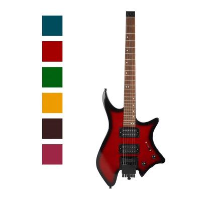 China Music Enthusiast Office Pay Headless Design Bass Guitar Electric High Quality 6 String Acoustic OEM ODM for sale