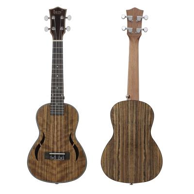 China Walnut Office Pay Bass Simple Musical Learning Instrument ODM ODM 23 Inch Juglans Nigra Ukulele for sale