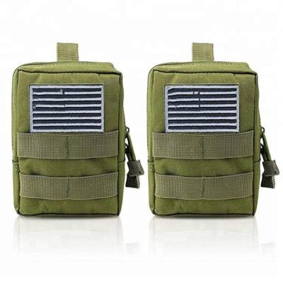 China Small Mollo Light Duty Medical Survival EDC Tool Military Pouch With Waist Strap for sale