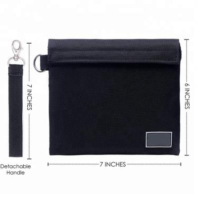 China Smell Resistant And Portable Hot Sale Smoking Odorless Bag Handle Activated Carbon Pocket Smell Proof Lined Custom Bags for sale